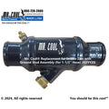 In Line Zinc For Added Protection With Ground Stud Assembly (for 1-1/2” Hose)