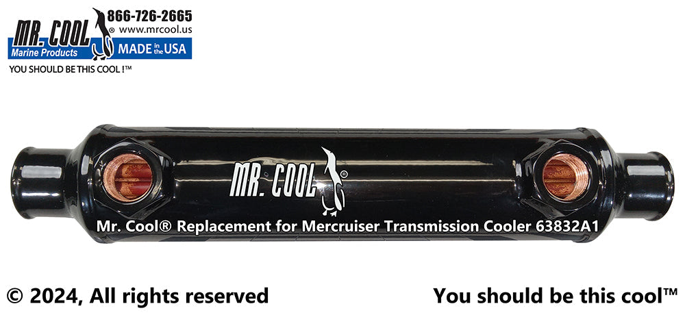 MERCRUISER TRANSMISSION OIL COOLER 63832A1, 63832T