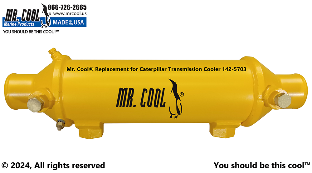 Caterpillar 142-5703 Transmission Cooler, Cat 3406, C15