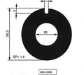 AN 2395 WEAR PLATE- JH 01-42399 / JABSCO 7883-0000