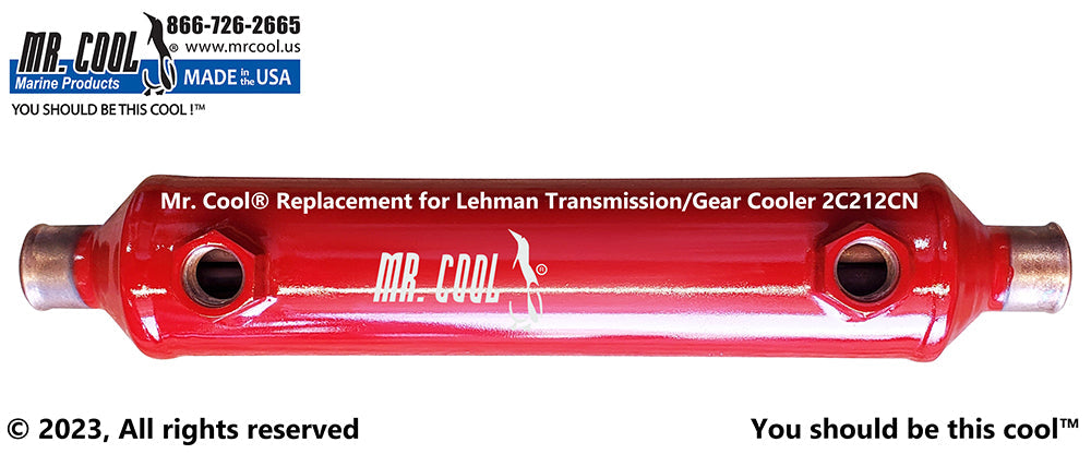 Ford Lehman 2722 Oil Cooler 2x9 (SP90 Sea Star Steering) Replacement 2C212