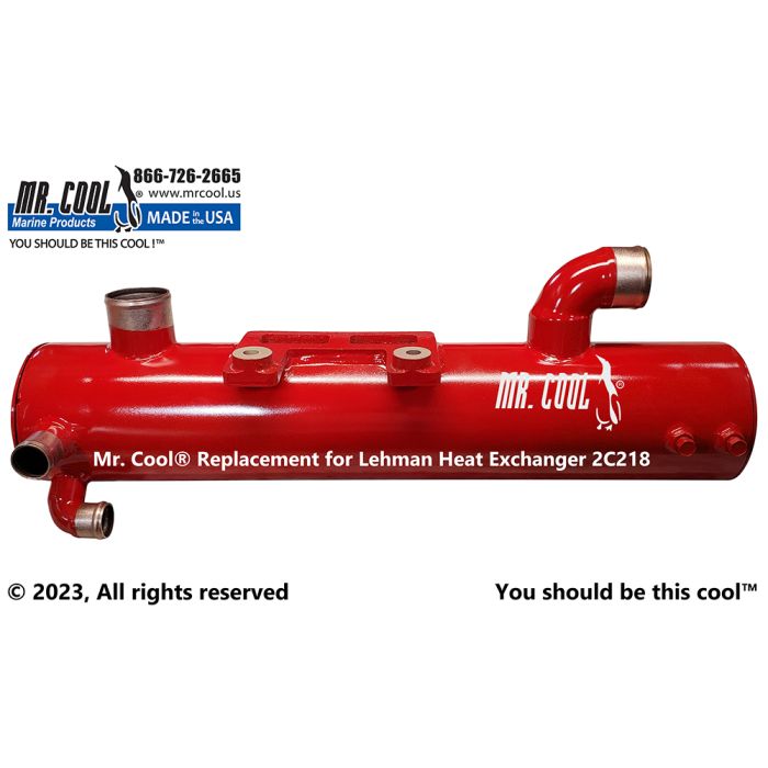 Ford Lehman 120 Heat Exchanger 2C218 (2C211) CN 4x20 Replacement