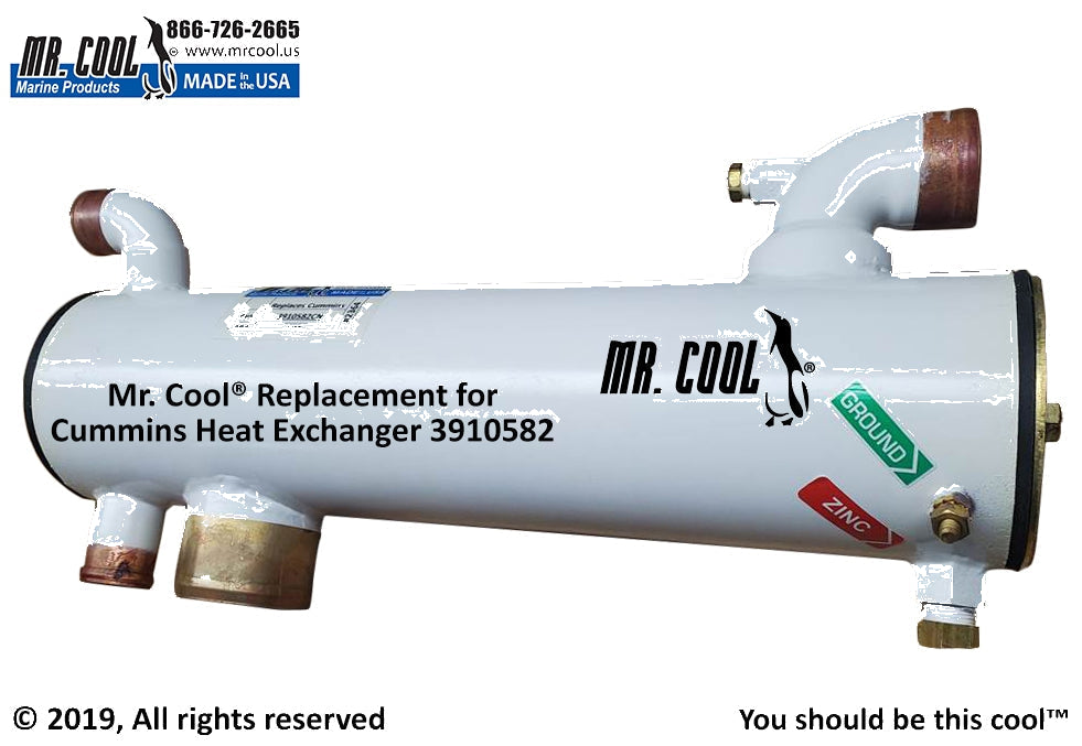 Cummins 4BT / A3.9 Heat Exchanger 3910582   Replacement