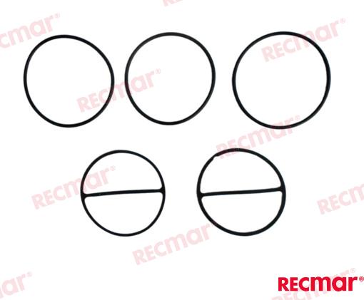 Yanmar 4JH Oil coller Gasket Kit Aftermarket Replacemnets  - REC 4JHOC