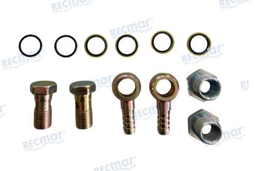 Banjo Fuel Connection Kit / Fittings for Racor 500MA Models