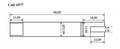 ANCOR SEAWATER PUMP SHAFT AN 6577