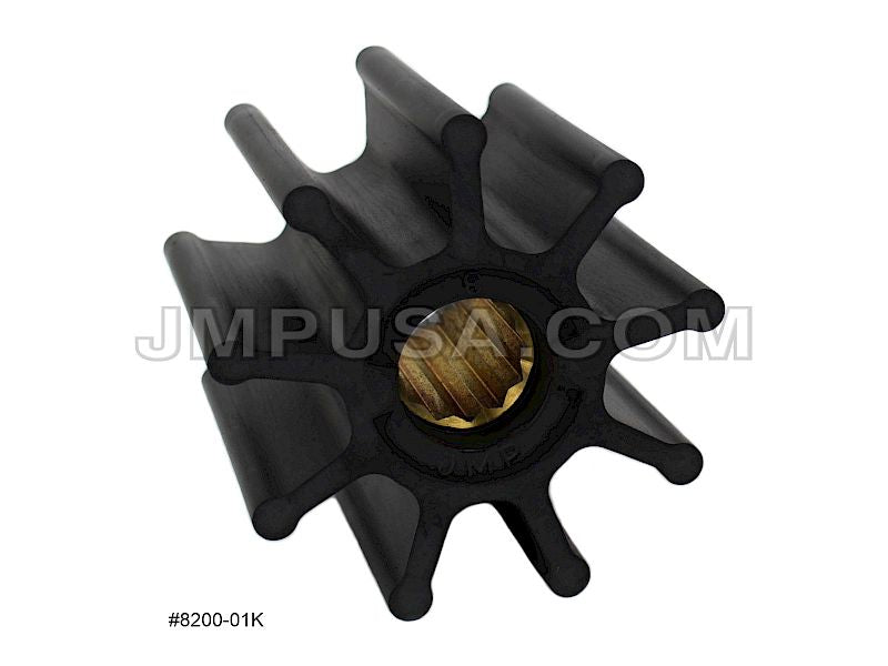 JMP 8200-01 Impeller Replaces Jabsco 6760-0001 Johnson 09-802B