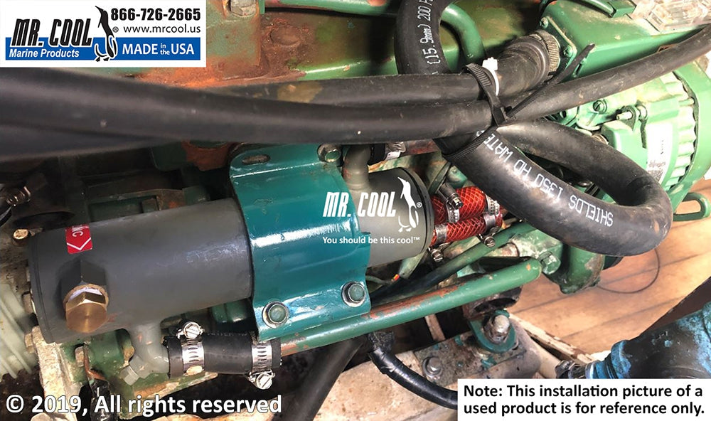 Volvo Penta 2002 & 2003 Heat Exchanger 859360, 840741 Mr COOL Replacement