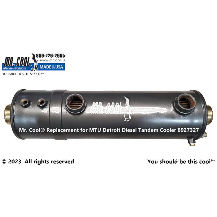 8927327 MTU Detroit Diesel Tandem Cooler