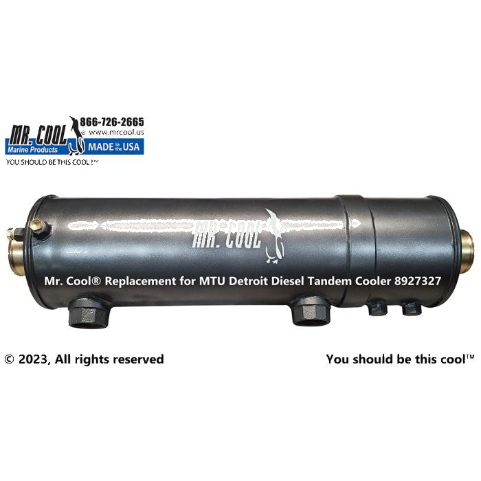 8927327 MTU Detroit Diesel Tandem Cooler