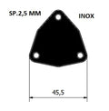 Cover Plate AN 6448 replaces Yanmar 1GM pump cover 128170-42080