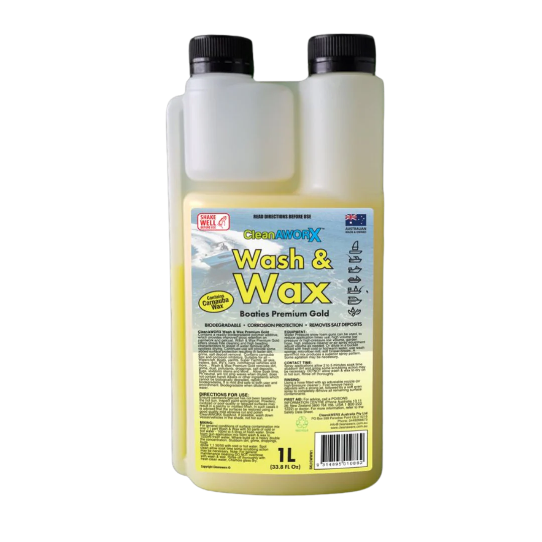 Boat Wash & Wax Boaties Premium Gold 1 litre