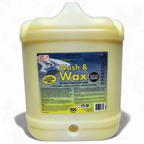 Boat Wash & Wax Boaties Premium Gold 20litre