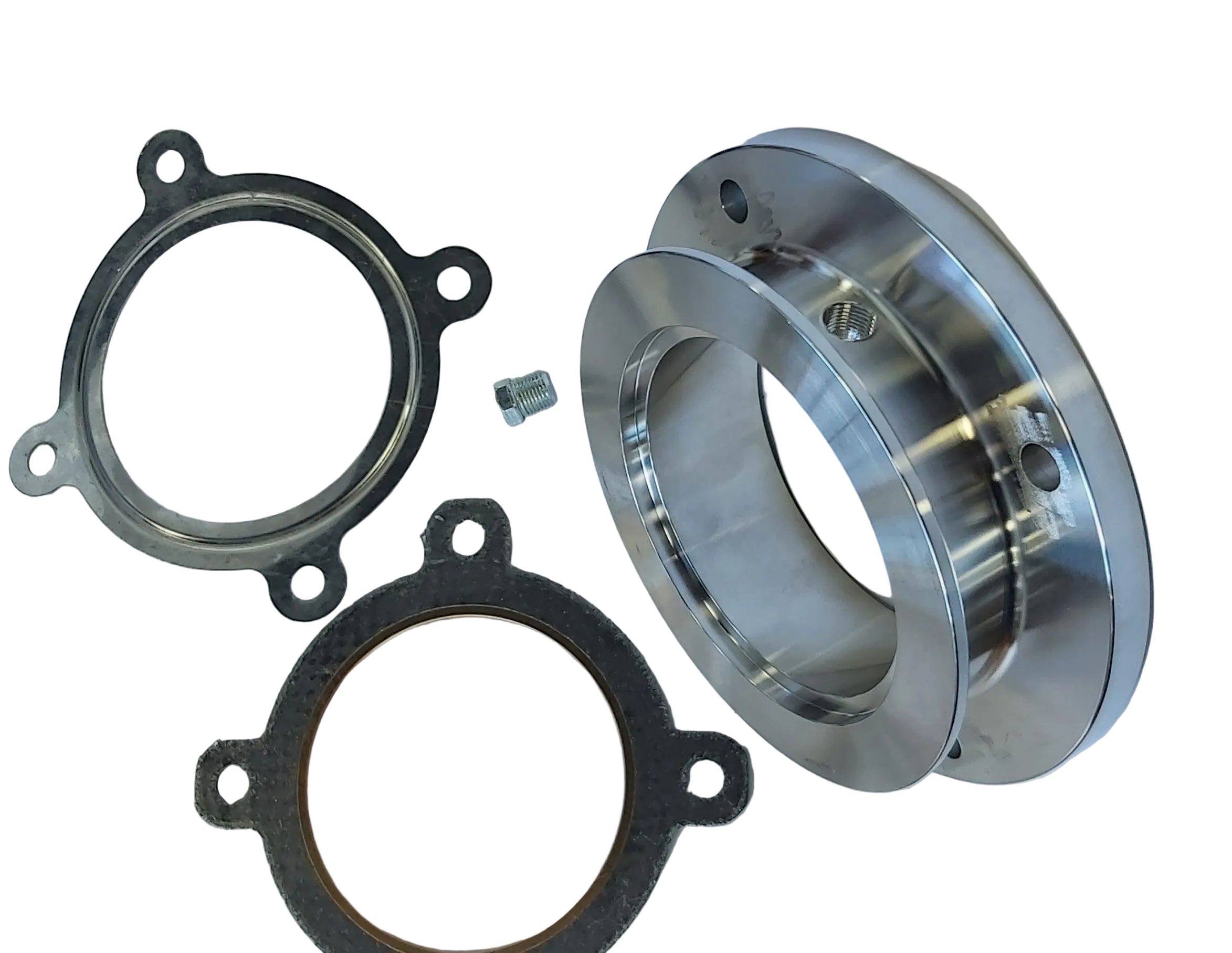 Stainless Steel exhaust Flange Kit for Cummins 6BTA 5.9/ QSB 5.9/4BTA/6CTA/EARLY 6BTA/QSC 8.3/QSB 6.7