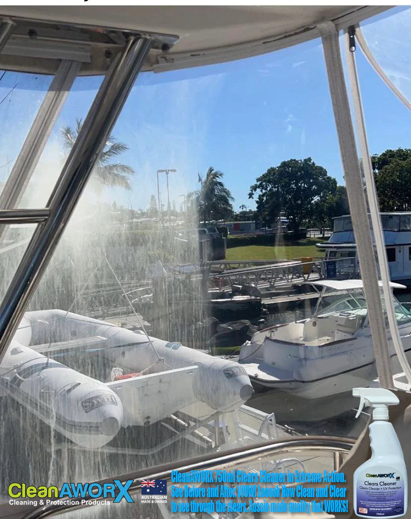 Boat Clears Cleaner UV Protect Spray 750ml