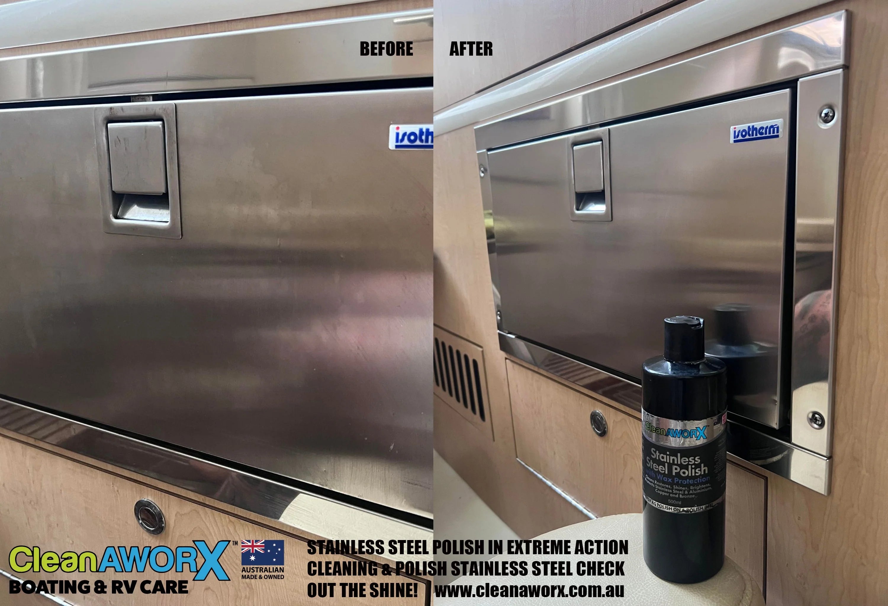 Stainless Steel Polish Wax Protection 500ml