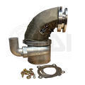 Cummins 6BTA & QSB5.9 Exhaust Mixing Elbow 6" x 1.5" CAST 316 Stainless HDI C5.9