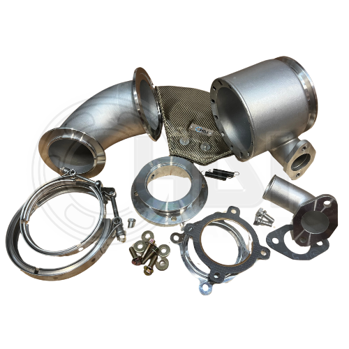 Cummins 6BTA & QSB5.9 Exhaust Mixing Elbow 6" x 1.5" CAST 316 Stainless HDI C5.9