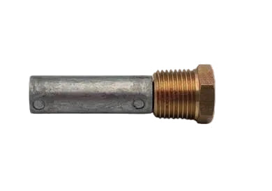 ANODE 1/2" BSPT Cummins 68241 Yanmar 119574-18790 Zinc Anode with Plug (AKA 9-036) REC119574-18790