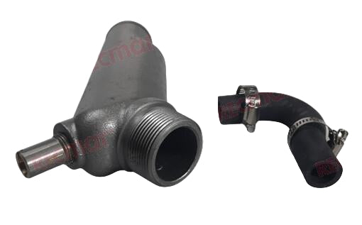 Yanmar QM Series Exhaust Elbow ( Cast steel metal) aftermarket replacment 724770-13200