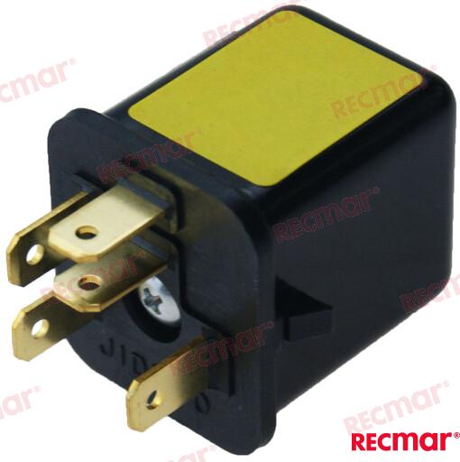 Yanmar 124617-91850 Relay 12V - 4JH/3JH Replacement