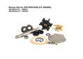 Major Service Kit for Volvo Penta D1/D2 Seawater Pump 3593655 - JSK0092