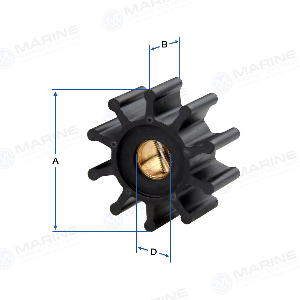 Onan Seawater Impeller 132-0310 Ancor Replacement