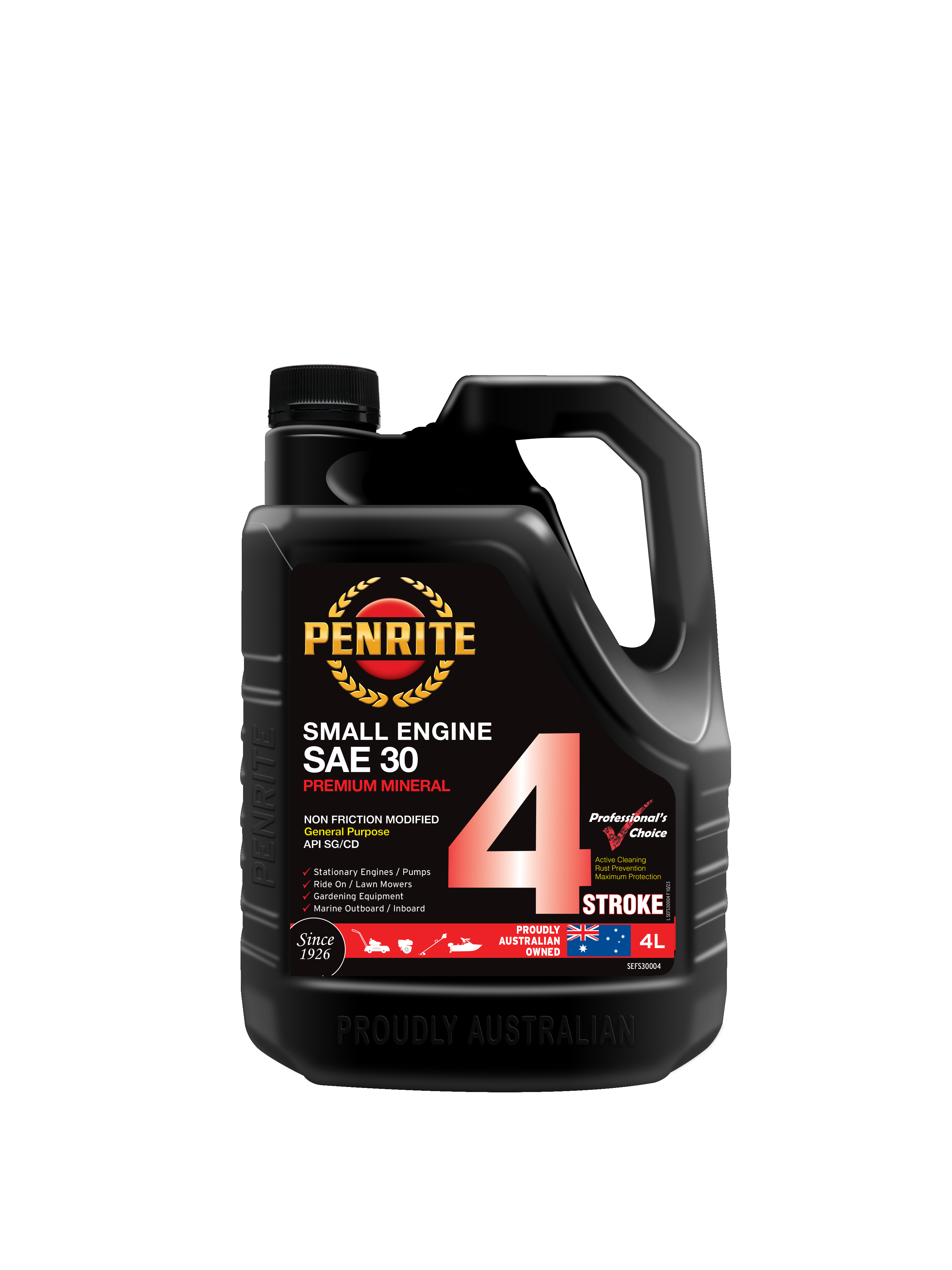 Penrite SAE30 Mineral Oil 4L