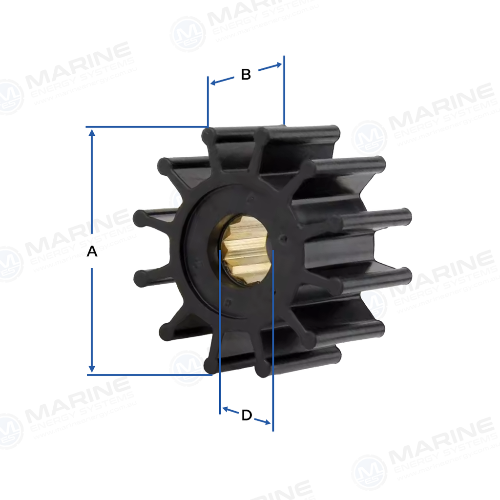 ANCOR 4861 Impeller Replacement for Sherwood 27000K
