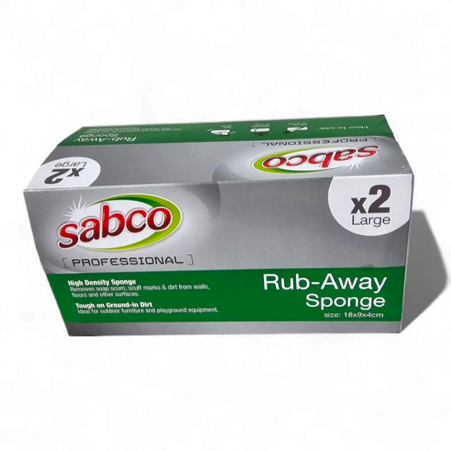 Sabco Magic Eraser Sponge Large 2 pack