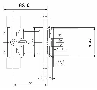 Seawater Pump for BMW D35 & D50 Marine Engines ANCOR AN 3380