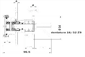 Seawater Pump ST305, Paguro 3000C Compact AN 5659