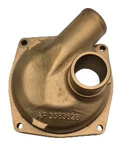 Volvo Penta D4 Charge Air Cooler End Cover 3583628, 22092538 Replacement in Bronze