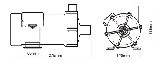 KOVA 1920 Marine Grade Aircon. Circulation Pump 240V