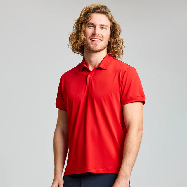 Slam Tech Pique Polo Short Sleeve