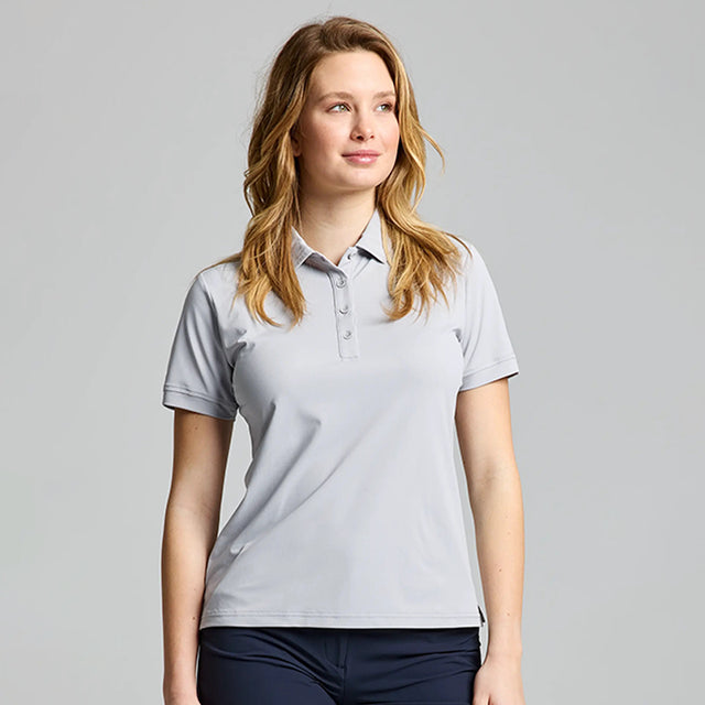 Slam Womens Tech Pique Polo Short Sleeve