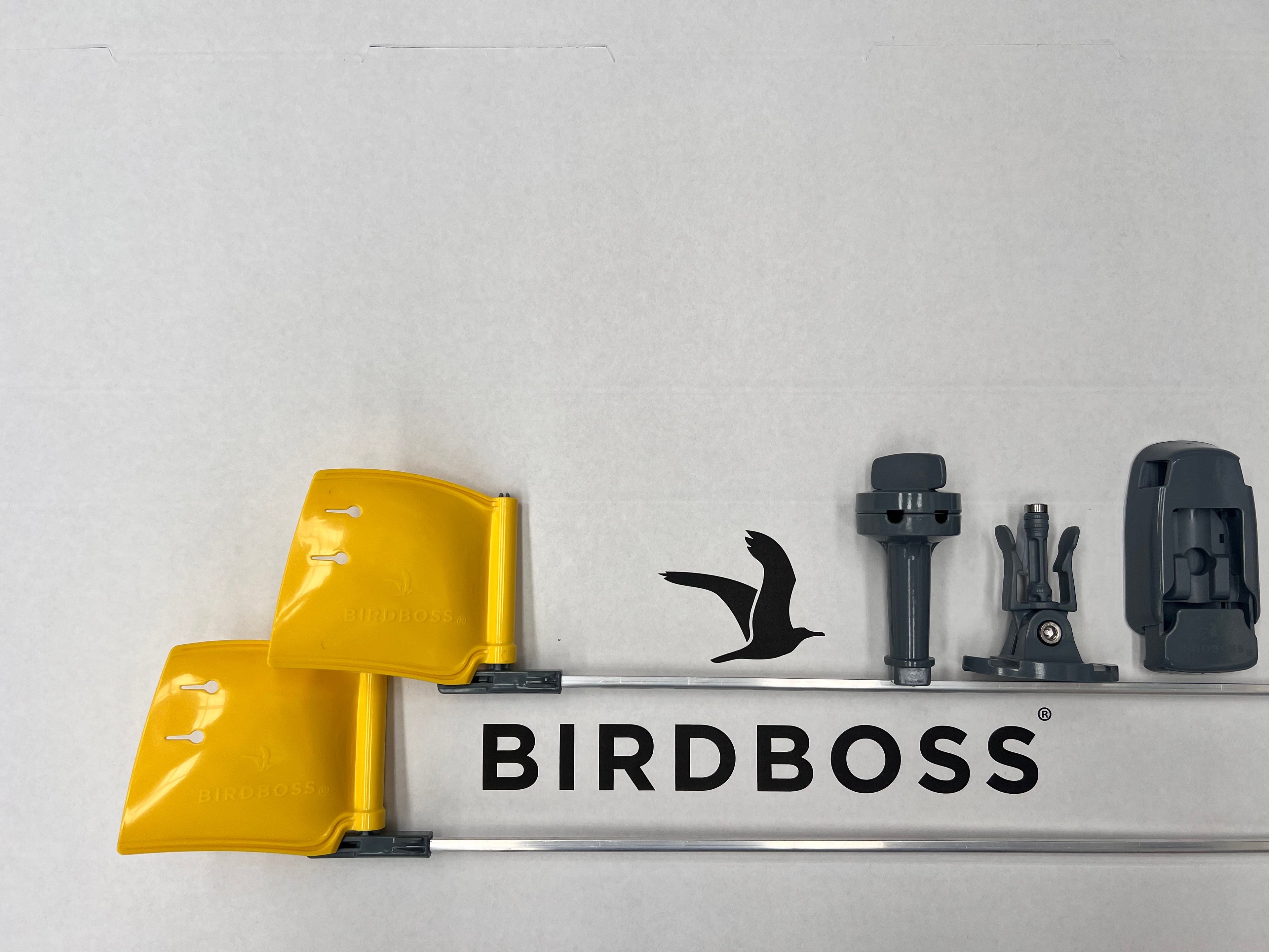 BirdBoss Base Kit – Wind-Powered Bird Deterrent