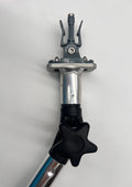BirdBoss Rod Holder Mount – Silver