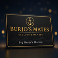 Burjo's Mates Exclusive Member Card - Big Burjo's Marine Monthly Membership