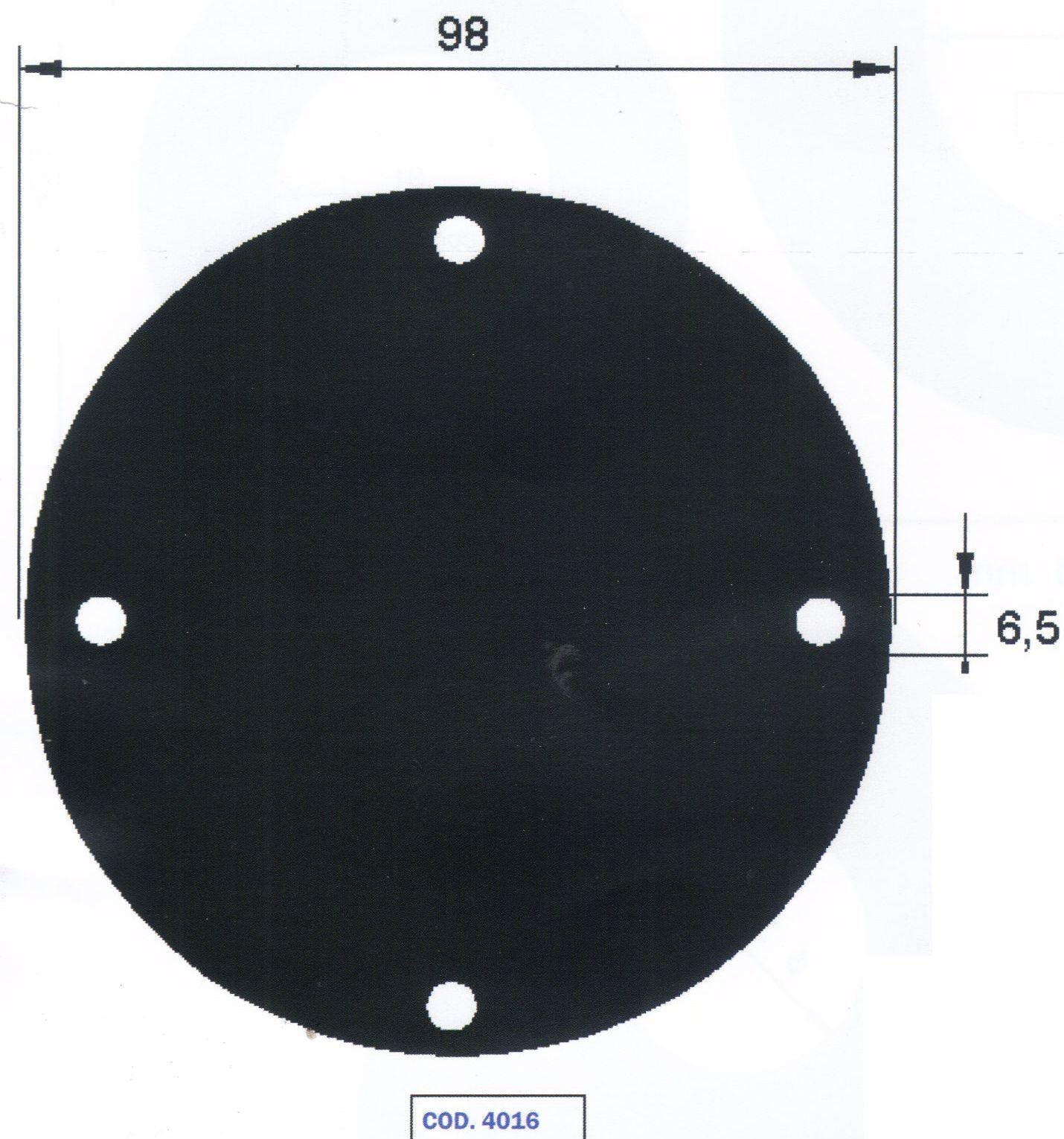 Impeller Cover Plate (Seawater Pump) Jabsco 50355-0000 VW 06V121012 Replacement AN 4016