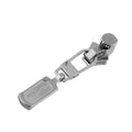 FixnZip Small Nickel Zipper Repair Slider - Sizes 1-4