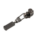 FixnZip Small Graphite (Grey) Nickel Zipper Repair Slider - Sizes 1-4