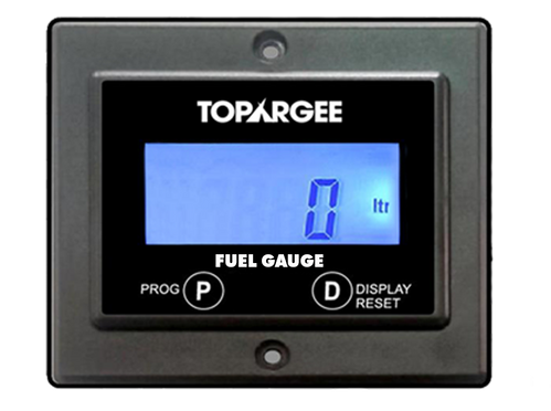 Topargee Flush Mount - Standard Flow Fuel Gauge
