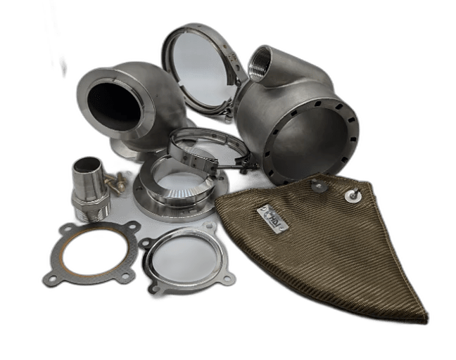 Cummins 6BTA & QSB5.9 Exhaust Mixing Elbow 6" x 1.5" CAST 316 Stainless HDI C5.9