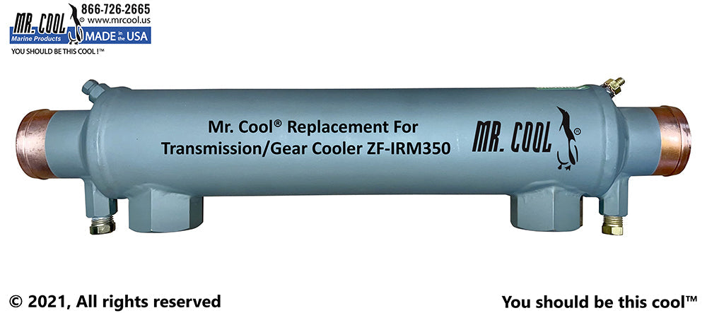 ZF IRM 350 TRANSMISSION GEAR OIL COOLER (14x3) Replacement