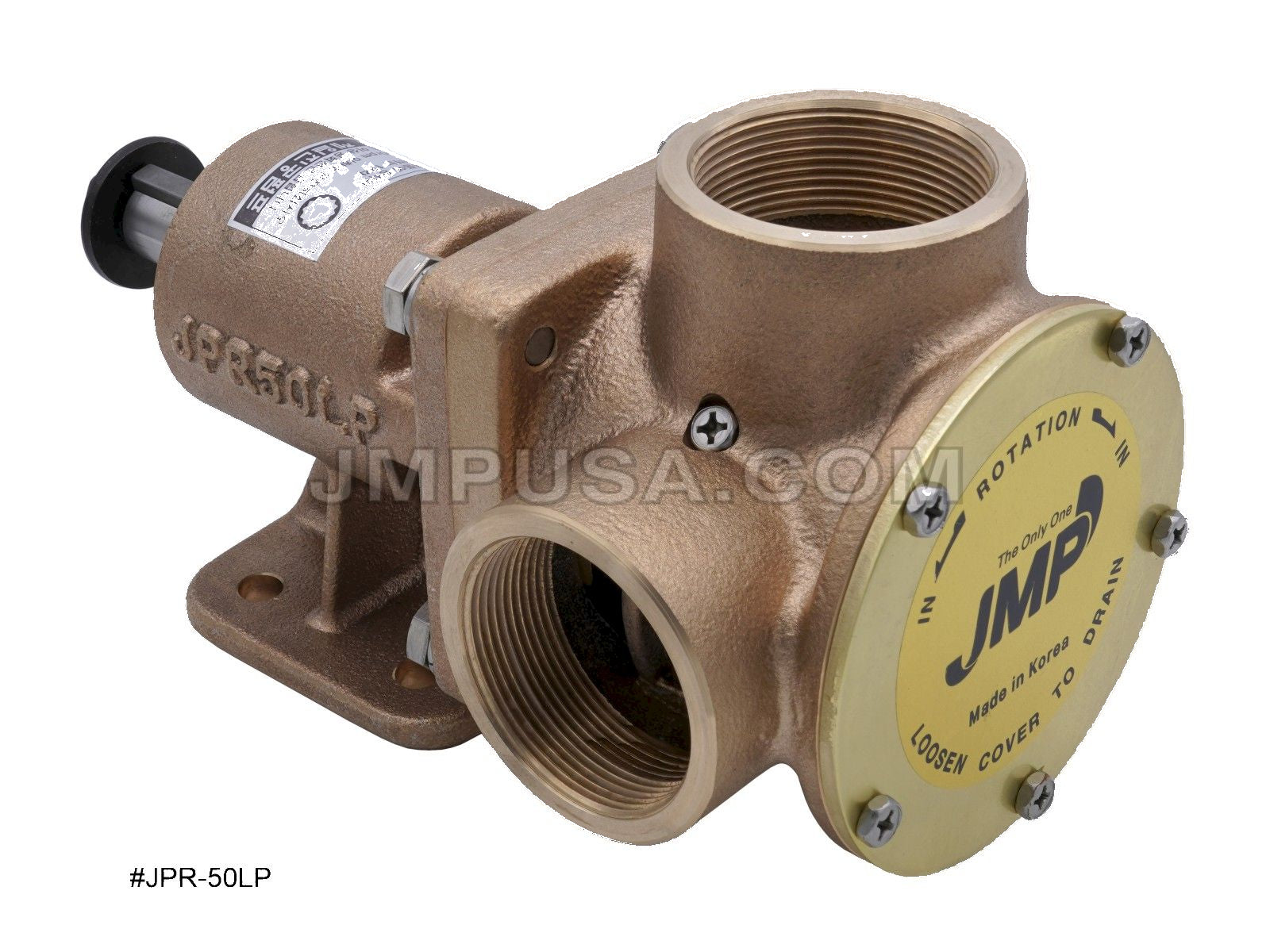 Pedestal Pump (General Purpose) for Pulley Drive - 394 LPM / 2"NPT: JPR-50LP
