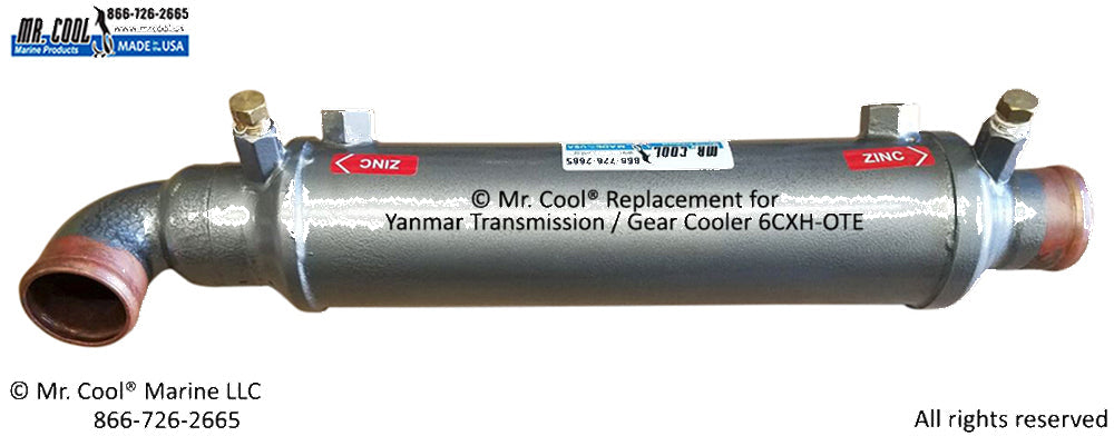 ZF Transmission / Gear Oil Cooler Replacement MR COOL 6CXH-OTE