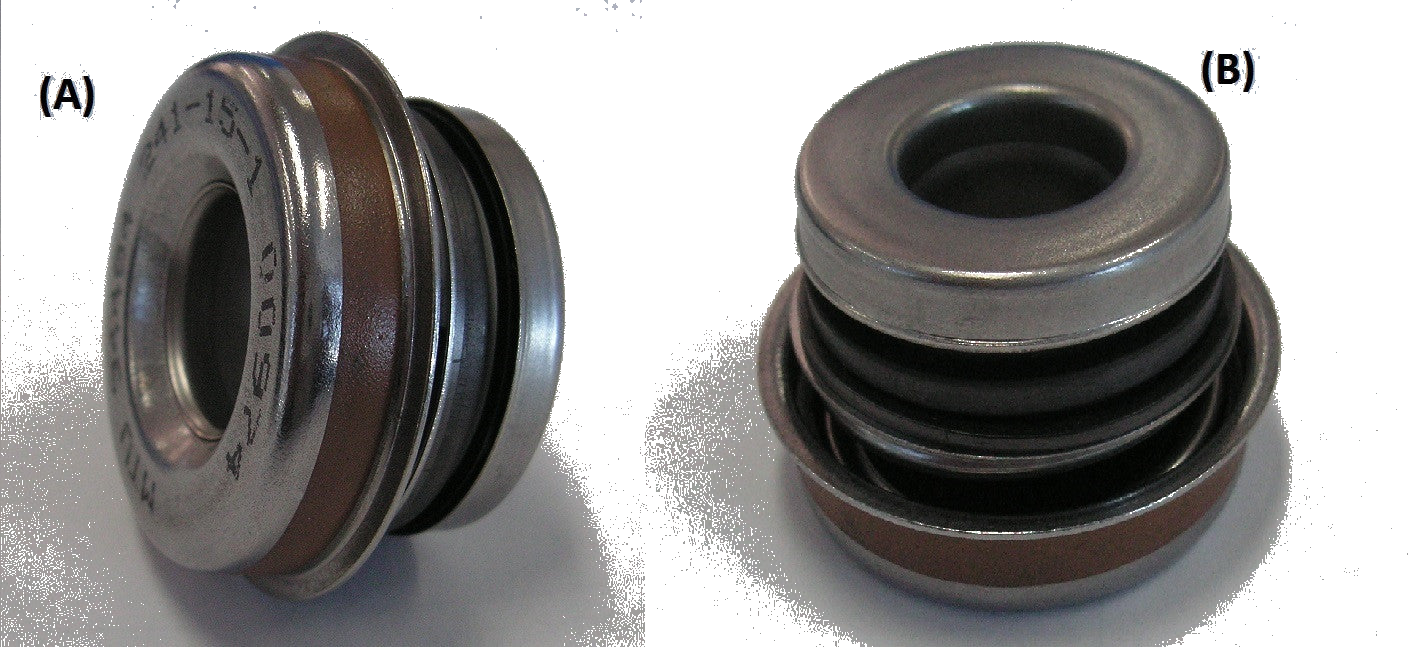 Mechanical Seal AN 6997 - 15 mm shaft/ 37mm Steel Cap OD