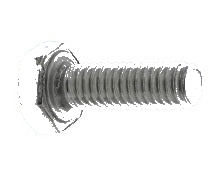 Bolt M5X8, Stainless Steel Hex Screw AN 1759