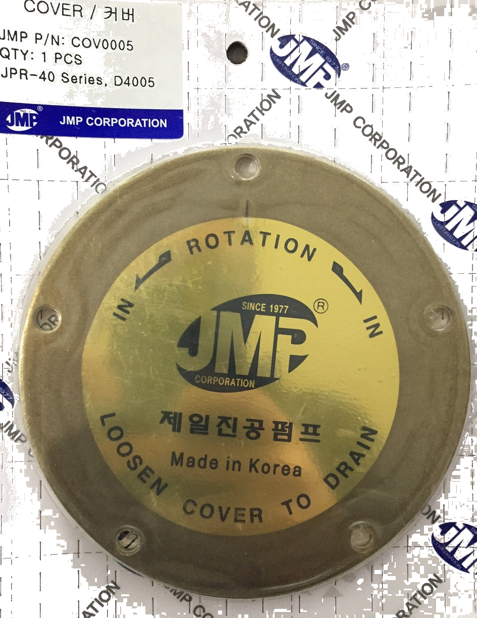 JMP COV0005 Cover Plate Pump JMP JPR-HME50